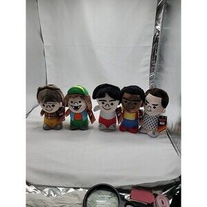 Lot Of 5 Stranger Things  Mini Plush Set Eleven Dustin Lucas Mike Will  2023 New